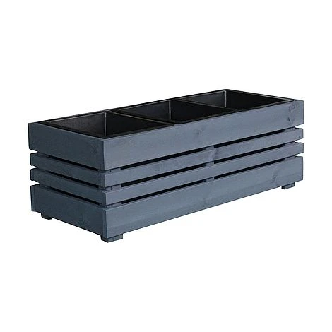 Cerland Geteborg Outdoor Rectangular Wooden Planter 91cm 4 Cerland Geteborg Outdoor Rectangular Wooden Planter 91cm - Image 2