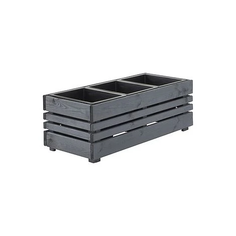 Cerland Geteborg Outdoor Rectangular Wooden Planter 91cm 5 Cerland Geteborg Outdoor Rectangular Wooden Planter 91cm - Image 3