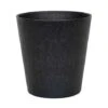 Pula Recylable Planter Black H25Cm D24Cm -Plants Sale 150624
