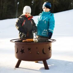 Landmann Moon & Stars Deluxe Garden Firepit -Plants Sale 28335 015
