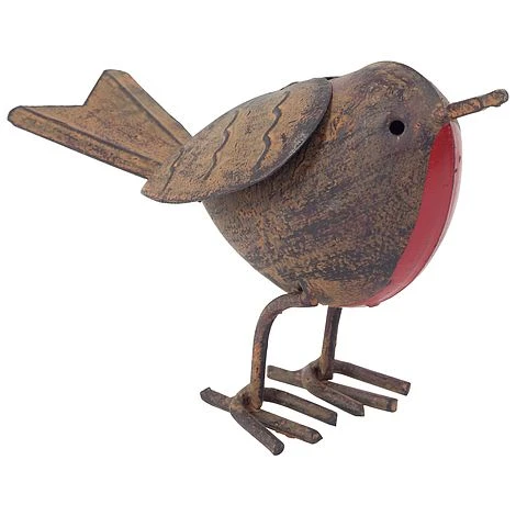 3 Robin Garden Bird Ornaments 4 3 Robin Garden Bird Ornaments - Image 2