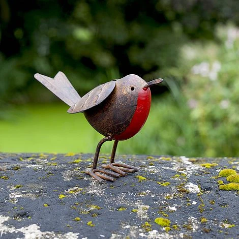 3 Robin Garden Bird Ornaments 6 3 Robin Garden Bird Ornaments - Image 4