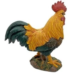 Standing Cockerel Bird Garden Animal Ornament 16 Standing Cockerel Bird Garden Animal Ornament -Plants Sale 3210S 5
