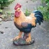 Standing Cockerel Bird Garden Animal Ornament -Plants Sale 3210S MAIN