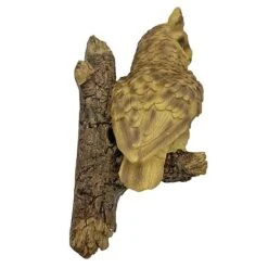 Wall Mountable Eagle Owl Bird On A Branch Garden Ornament 11 Wall Mountable Eagle Owl Bird On A Branch Garden Ornament -Plants Sale 3445 EAGLE 2