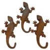 3 Wall Lizard Cast Iron Gecko Garden Ornaments Metal Decoration 2 3 Wall Lizard Cast Iron Gecko Garden Ornaments Metal Decoration -Plants Sale 3596X3