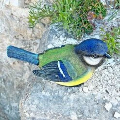 Large Blue Tit Bird Garden Ornament 13 Large Blue Tit Bird Garden Ornament -Plants Sale 3663L 5