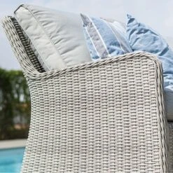 Maze Rattan Oxford Royal Corner Dining Set With Firepit Table -Plants Sale 403052 14