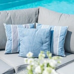 Maze Rattan Oxford Royal Corner Dining Set With Firepit Table -Plants Sale 403052 17