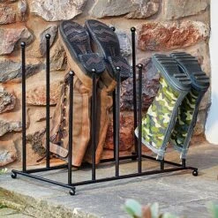 Garden Gear Two-Tier Boot Stand 9 Garden Gear Two-Tier Boot Stand -Plants Sale 6 pair20of20shoerack