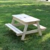 Soulet Childrens Wooden Picnic Table With Sandpit -Plants Sale 782714 AMB 02