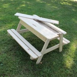 Soulet Childrens Wooden Picnic Table With Sandpit -Plants Sale 782714 ZOOM 02