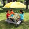 Soulet Childrens Garden Picnic Table Grey 2 Soulet Childrens Garden Picnic Table Grey -Plants Sale 783568 AMB 02