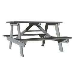 Soulet Childrens Garden Picnic Table Grey -Plants Sale 783568 DET 10