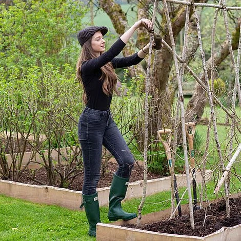 Head Gardener Hat (Black Pinstripe) 6 Head Gardener Hat (Black Pinstripe) - Image 4
