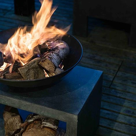 Firebowl & Rectangle Console Granite H52Cm W64Cm 4 Firebowl & Rectangle Console Granite H52Cm W64Cm - Image 2