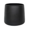 Akemi Planter Carbon Black H25CM D27CM 1 Akemi Planter Carbon Black H25CM D27CM -Plants Sale APCB27