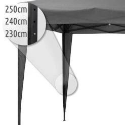 Idooka Pop Up Gazebos- Freestanding Awnings & Canopies & Party Tents -Plants Sale Adjustable20Height