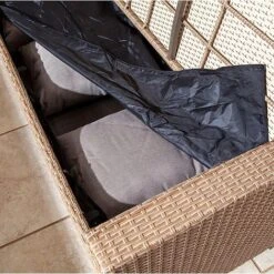 Rowlinson Garden Deluxe Rattan Corner Sofa Dining Set 8 Seat Oatmeal 24 Rowlinson Garden Deluxe Rattan Corner Sofa Dining Set 8 Seat Oatmeal -Plants Sale AlbanyCornerset Wheat 08