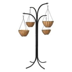 Charlotte Hanging Basket Tree Cascade With 4 Baskets And Liners Included -Plants Sale Athena20copy