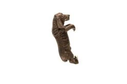 Antique Bronze Coloured Basset Hound Pot Buddy - Pot Hanger -Plants Sale BASSETT20 20SIDE20 20PB0032