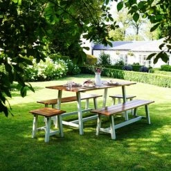 Broadway Acacia Wood 5 Piece Furniture Set -Plants Sale BFS180 1 copy