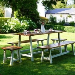 Broadway Acacia Wood 5 Piece Furniture Set -Plants Sale BFS180 3 copy