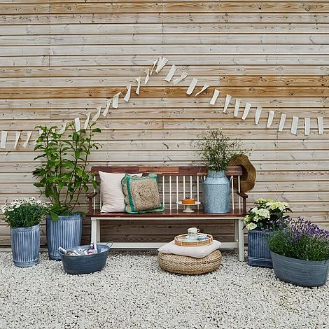 Broadway Acacia Wood Cream Garden Bench H89CM W160CM 4 Broadway Acacia Wood Cream Garden Bench H89CM W160CM - Image 2