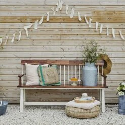 Broadway Acacia Wood Cream Garden Bench H89CM W160CM 7 Broadway Acacia Wood Cream Garden Bench H89CM W160CM -Plants Sale BGB89 2 small copy