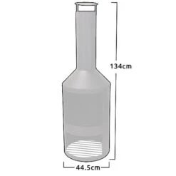 Idooka Black Chiminea Outdoor Heating Fire Pit -Plants Sale CM70001.LogStore.Silhouette