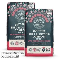 RocketGro Seed & Cutting Compost With Added John Innes -Plants Sale COMP SEEDCU20L S46301