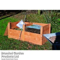 Modular Wooden Compost Bin -Plants Sale COMP WOODCMBIN U32469