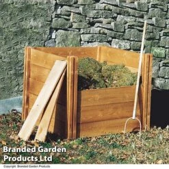 Modular Wooden Compost Bin -Plants Sale COMP WOODCMBIN U42997