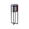 Calla Planter Stand Black/Pewter H58CM D22CM -Plants Sale CPSBP58