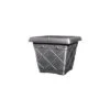 Tuscany Planter Roman Square 31cm - Silver Effect -Plants Sale CTTLSS