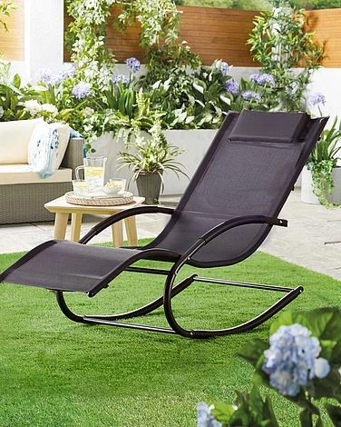 Idooka Mesh Rocking Sun Lounger 8 Idooka Mesh Rocking Sun Lounger - Image 6