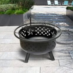 Landmann Crossfire Deluxe Garden Firepit -Plants Sale Crossfire20lifestyle