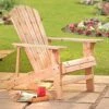 Wooden Adirondack Chair -Plants Sale D8637 IS 3