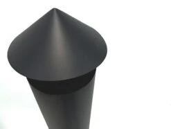 Idooka Garden Chiminea Outdoor Fire Pit Patio Heater Black Metal Log Burner Chimney -Plants Sale DSCN1118