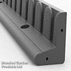 Lawnmower Friendly Flexi-Edge Border - Grey -Plants Sale EDGE MOWERGREY S48185