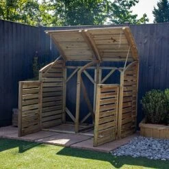 Pressure Treated 5' X 3' Bin Storage Unit -Plants Sale ESDXL21PT02520300 dpi 2040