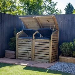 Pressure Treated 5' X 3' Bin Storage Unit -Plants Sale ESDXL21PT02520300 dpi 2061