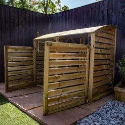 Pressure Treated 5' X 3' Bin Storage Unit -Plants Sale ESDXL21PT02520300 dpi 2074
