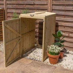 Premium Pressure Treated 2' X 3' Bin Storage Unit -Plants Sale ESDXL21PT030 1