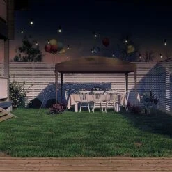 Idooka Pop Up Gazebos- Freestanding Awnings & Canopies & Party Tents -Plants Sale Evening20Dinner