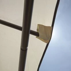 Aphrodite Heavy Duty Garden Gazebo With Side Curtains 2.7m -Plants Sale FSGHD LS5