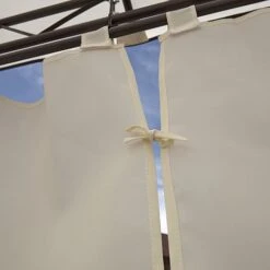 Aphrodite Heavy Duty Garden Gazebo With Side Curtains 2.7m -Plants Sale FSGHD LS7