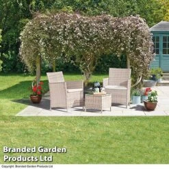 Seville Rattan Garden Bistro Set -Plants Sale FURN BISTRATSG T39963