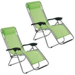 Garden Gear Zero Gravity Chair - Apple Green -Plants Sale G0882 2