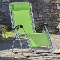 Garden Gear Zero Gravity Chair - Apple Green -Plants Sale G0882 2000x2000 1